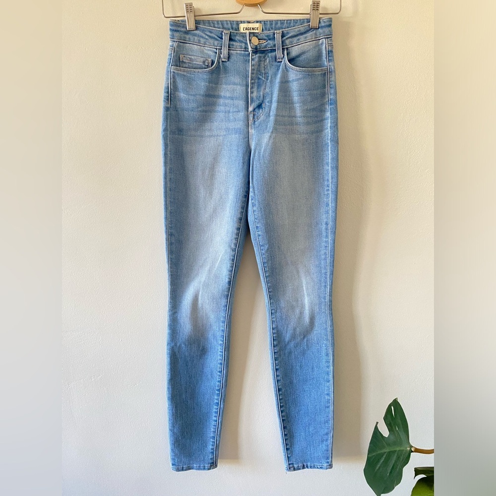 NWOT L'AGENCE Marguerite High Rise Skinny Jeans Size 25